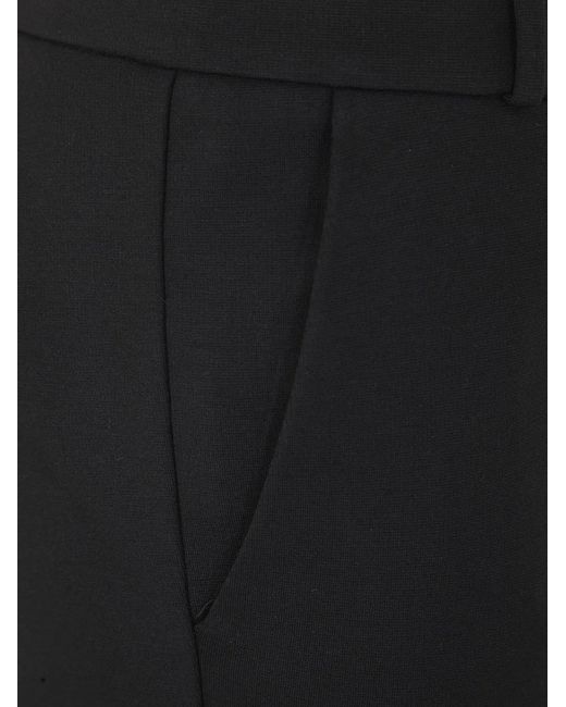 Kiltie Black Floretta Flared Trousers