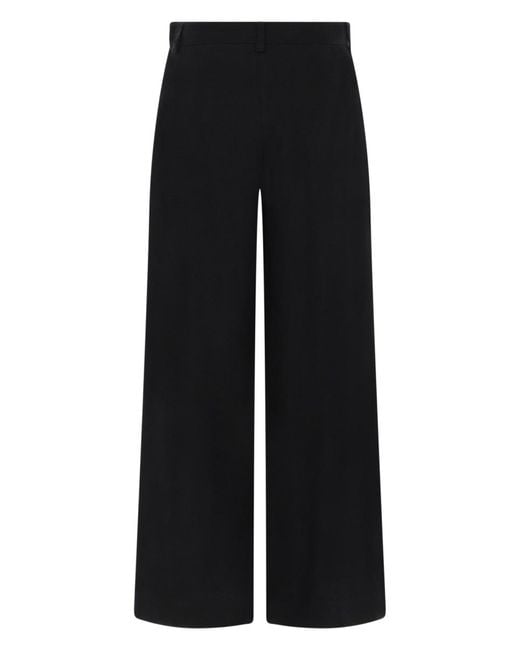 Max Mara Black S Max Mara Pantalone Sartoriale Abisso
