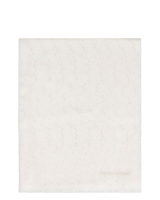 Emporio Armani Natural Madame Wool And Cashmere Coat