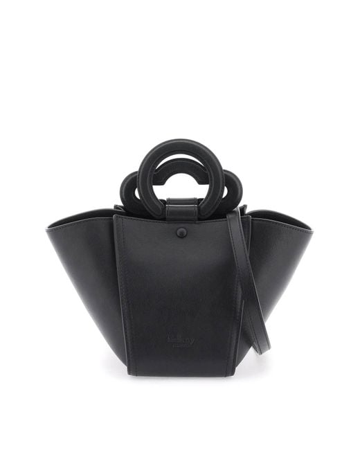 Mulberry 'Mini Rider's Top Handle' Bag in Black | Lyst