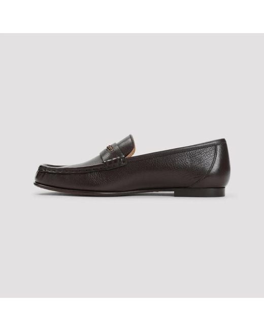 Chloé Black Leather Loafer