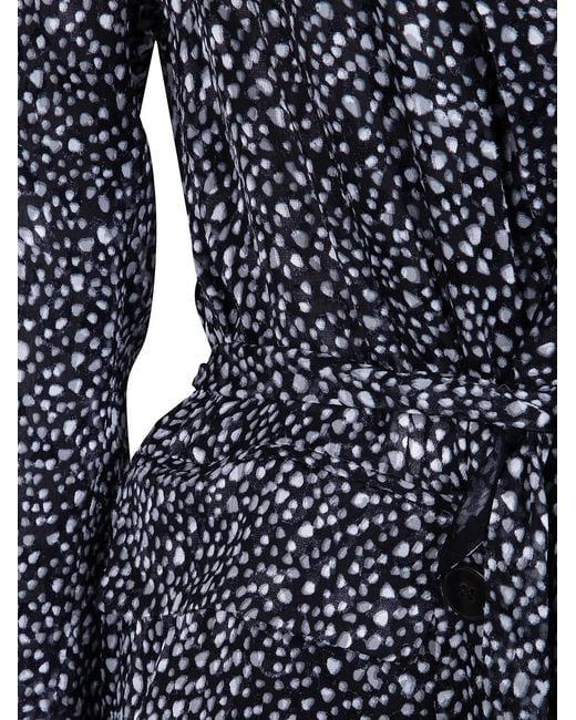 SAPIO Blue Nightie Devoree Fancy Jacket
