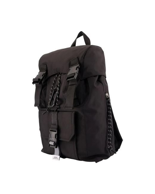 A.P.C. Black Trekking Backpack for men