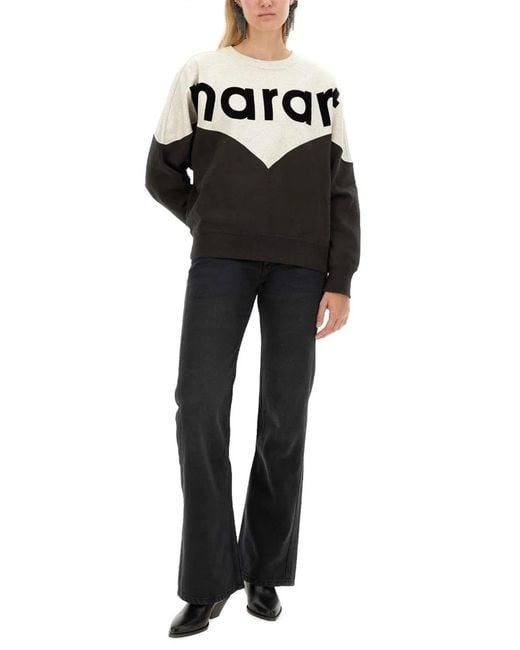 Isabel Marant Black Isabel Marant Etoile Houston Sweatshirt