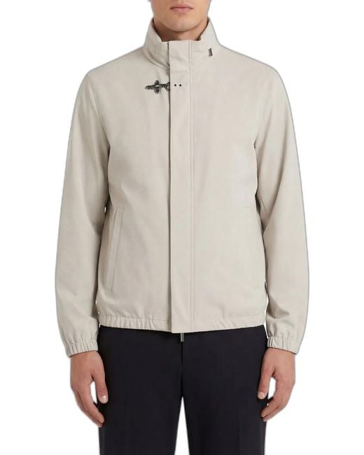Fay Gray Short Travel Bomber Jacket for men