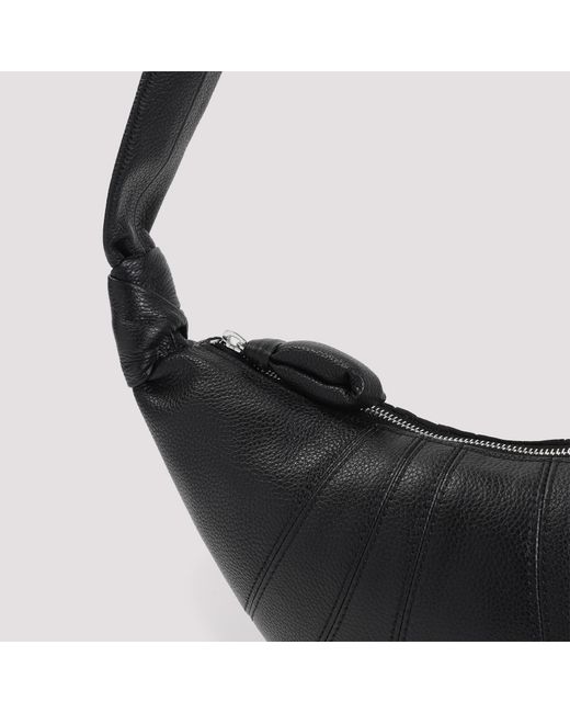 Lemaire Black Small Croissant Bag