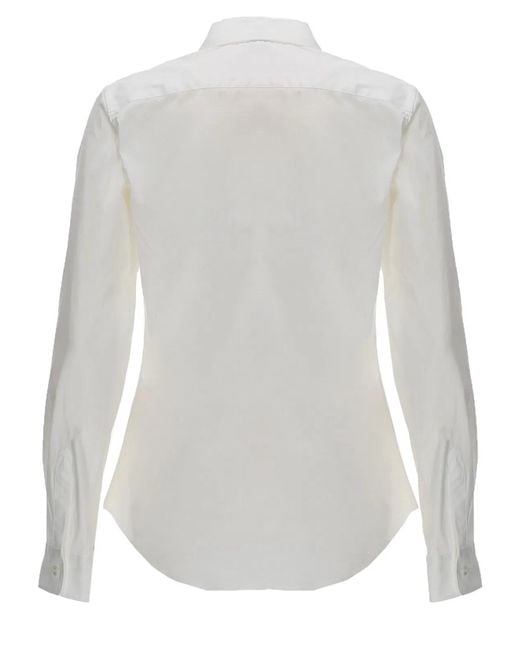 Aspesi White Slim Solid Shirt