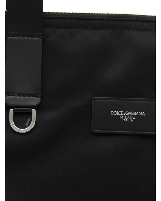 Dolce & Gabbana Black Dolce & Gabbana Bag Adamo Large for men
