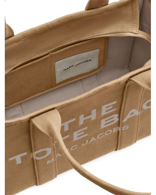 Marc Jacobs Brown Tote The Large Natural Logo