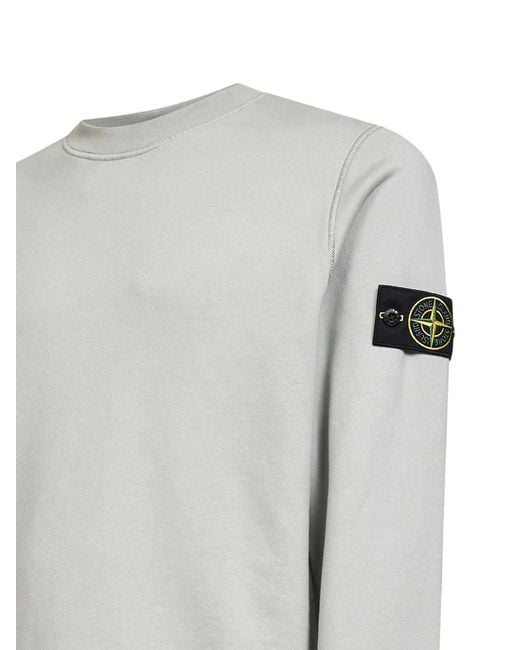Stone Island Gray 6100060 Sweatshirt for men