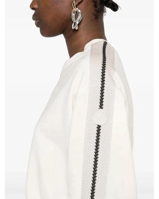 Moncler Natural Round Neck Sweatshirt