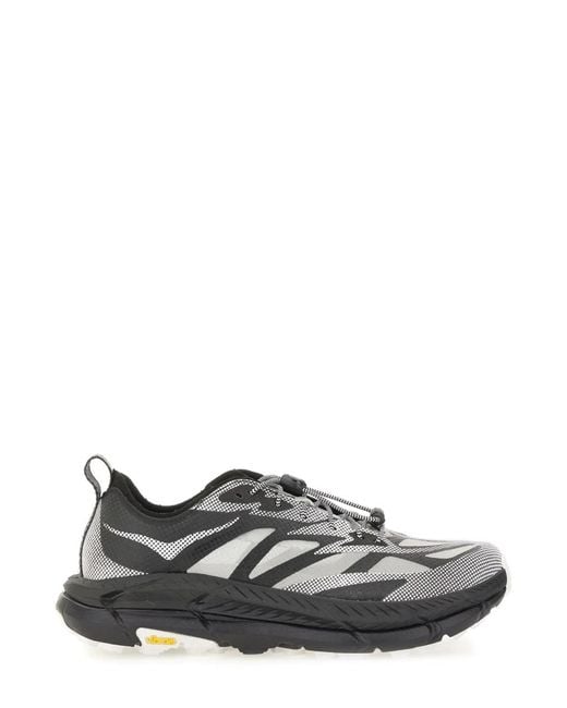 Hoka One One White Sneaker "Mafate Speed 4 Lite Ts"