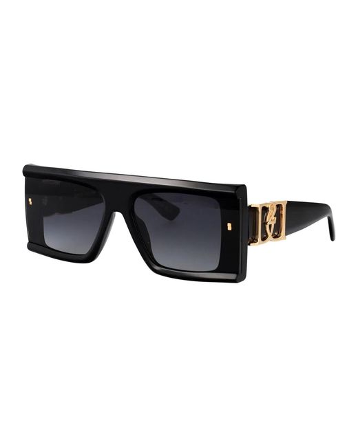 DSquared² Black Acetate Sunglasses