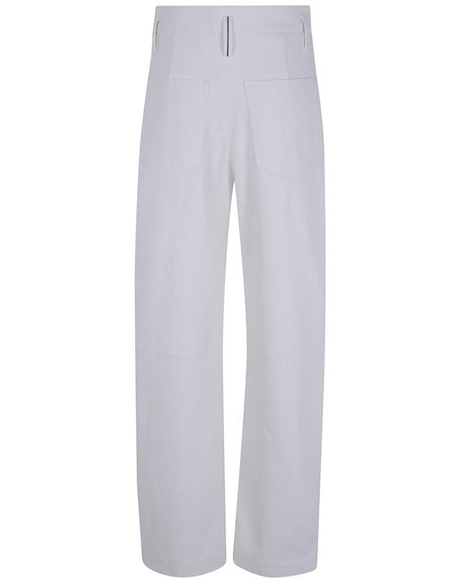 Brunello Cucinelli Gray Wide Leg Pants