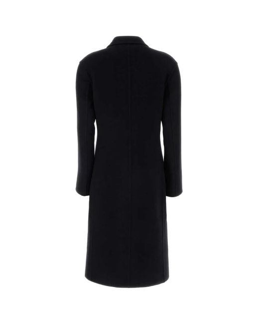 Jil Sander Black Coat 81 Db