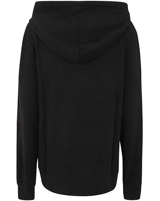 J.W. Anderson Black Anchor Embroidery Hoodie
