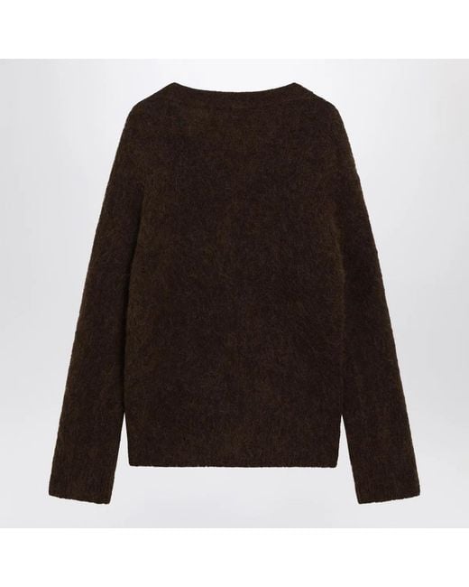 Frankie Shop Brown Oversized Elland Cardigan
