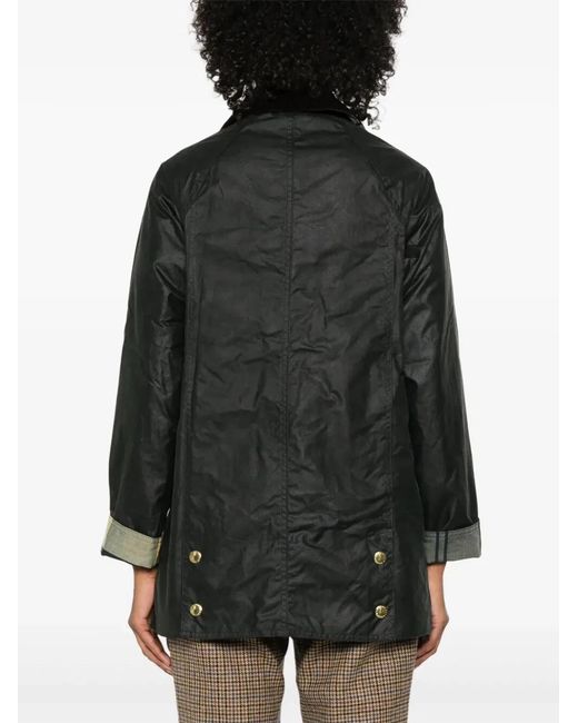 Barbour Black Modern Beadnell