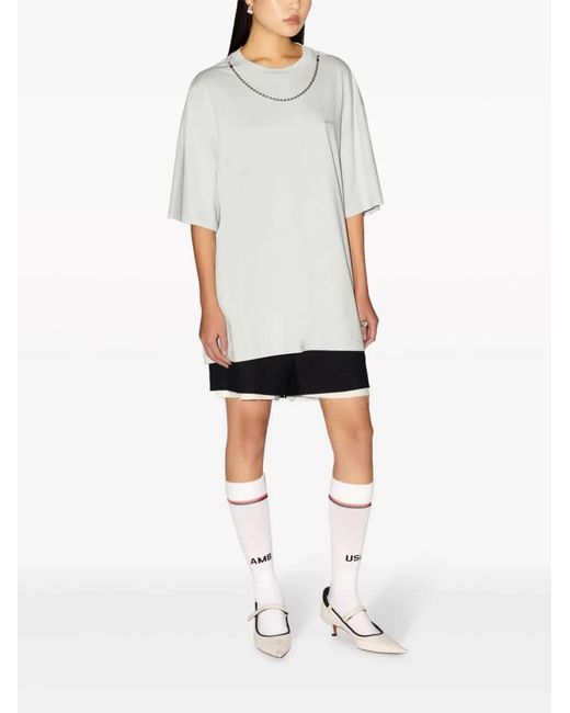 Ambush White Ballchain T-Shirt Clothing for men