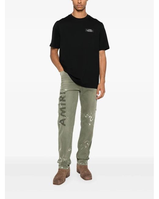 Amiri Black Spirit T-Shirt for men