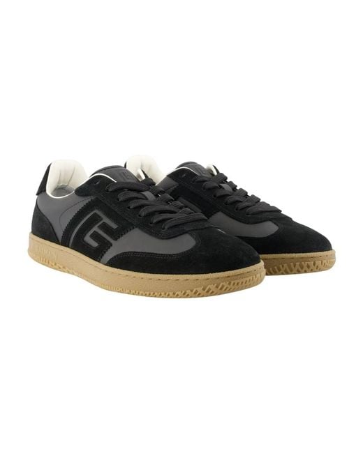 Balmain Black Swan Sneakers for men