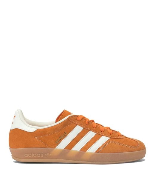 Adidas Originals Orange "Gazelle" Sneakers for men