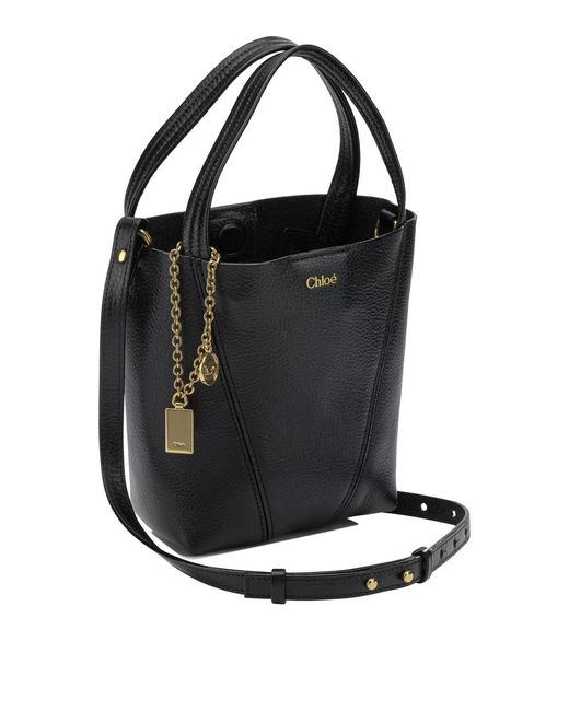 Chloé Black "Spin" Small Handbag