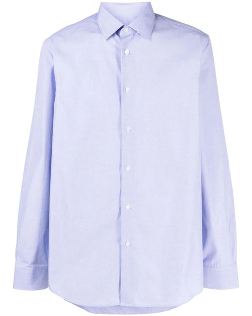 Paul Smith Blue Tailored Fit Shirt for men