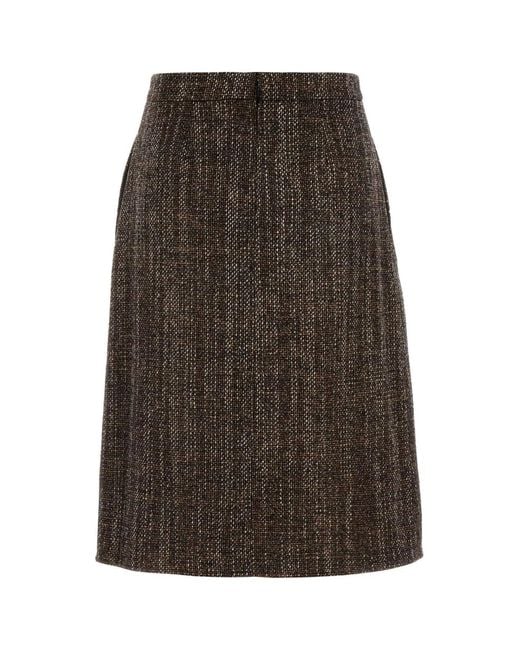 Fendi Brown Skirts