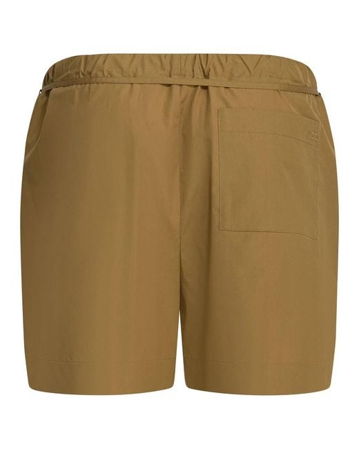 Loulou de Saison Green Cotton Shorts