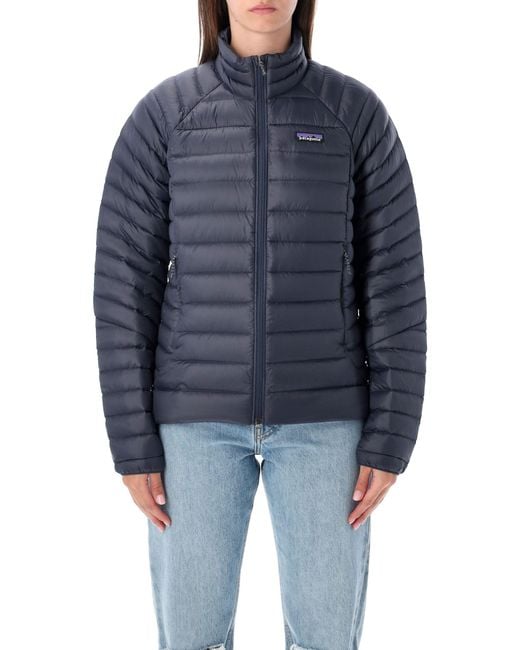Patagonia Blue Down Sweater Recycled Down Jacket