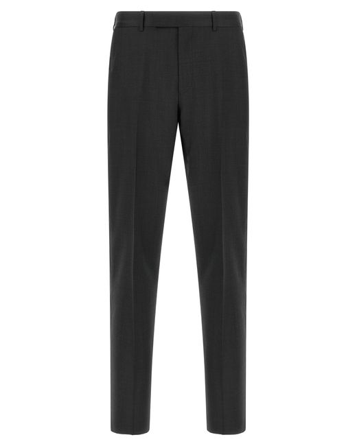 Zegna Black Wool Dress for men