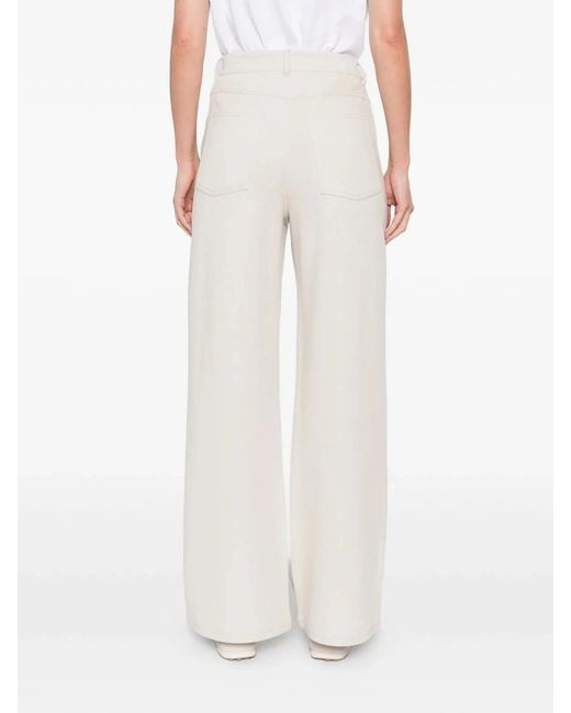 Max Mara White S Max Mara Smmbrioso Trousers