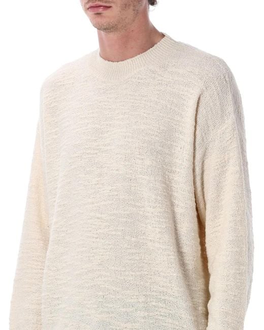 Isabel Marant Blue Marant Achille Textured Knit Sweater for men