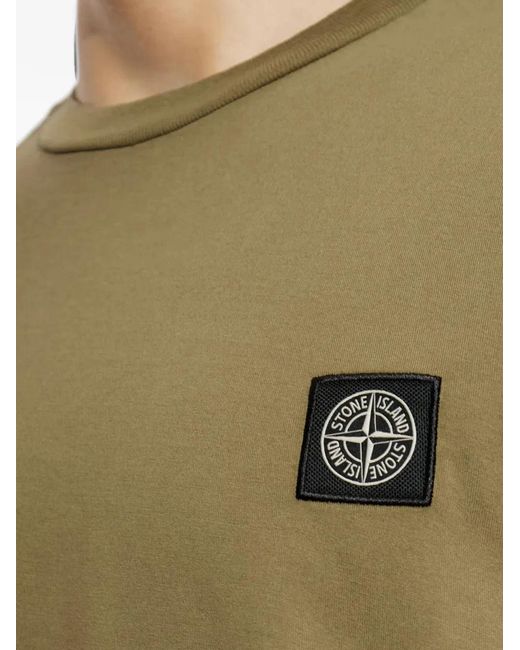 Stone Island Green 2100027 T-Shirt for men