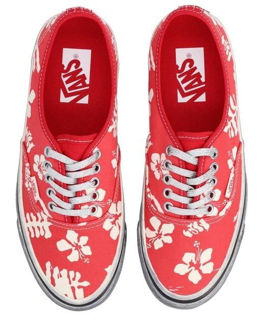 Vans Red Sneaker "Authentic Premium"