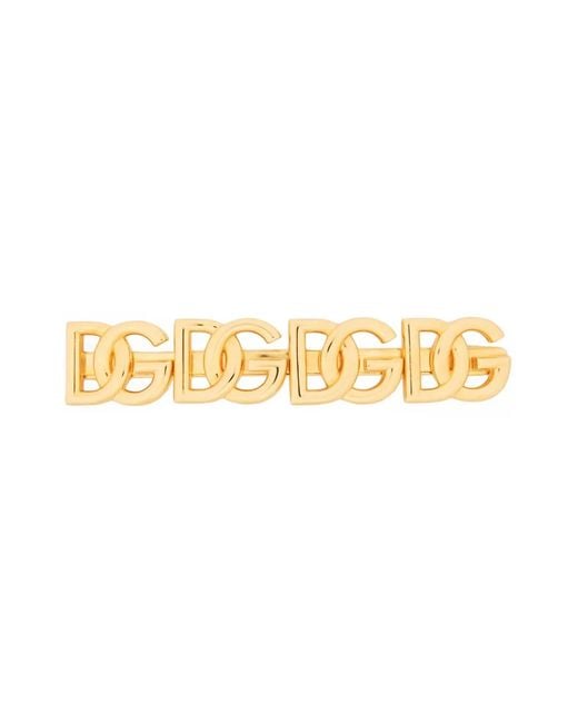 Dolce & Gabbana Metallic Dolce & Gabbana Dg Hair Clip
