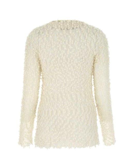 Jil Sander White Maglieria