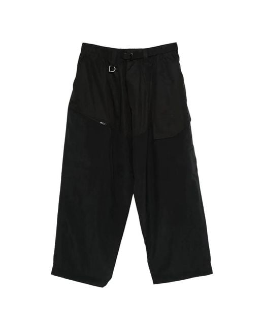 Y-3 White Ut Cargo Pants for men