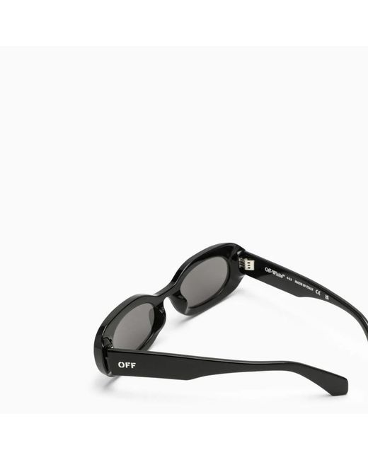 Off-White c/o Virgil Abloh Black Acetate Sunglasses