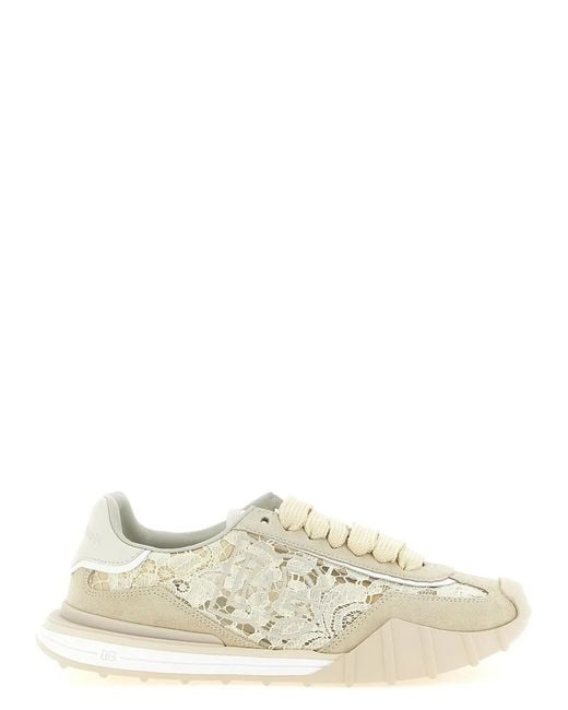 Dolce & Gabbana White Dolce & Gabbana 'Dg Athletic' Sneakers