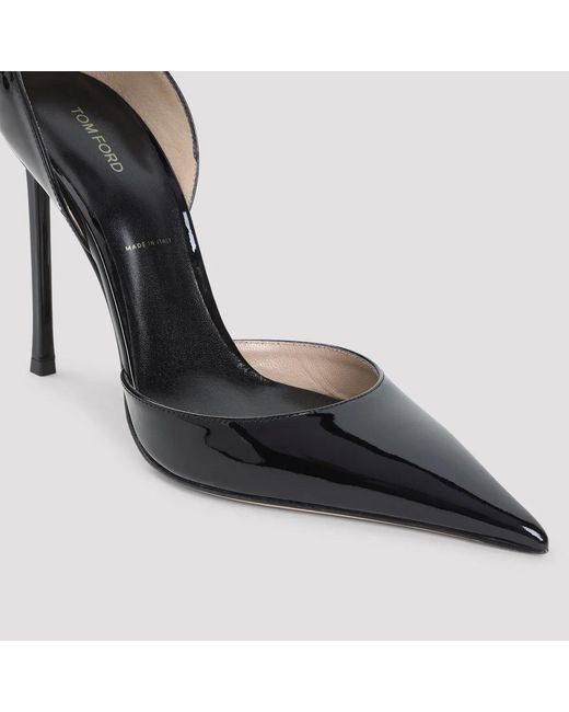 Tom Ford Metallic Calf Leather Pumps