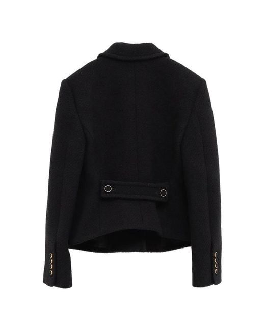 Chloé Black Tweed Jacket