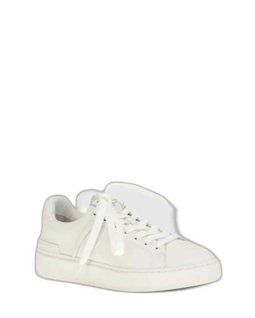 Balmain White Bcourt Sneaker for men