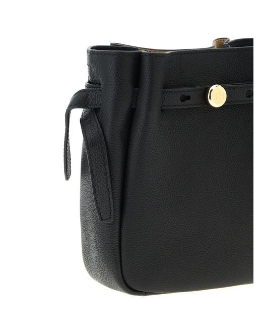 Tory Burch Black 'Romy' Bucket Bag