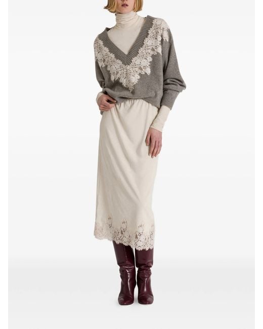 Alberta Ferretti Gray Maglia
