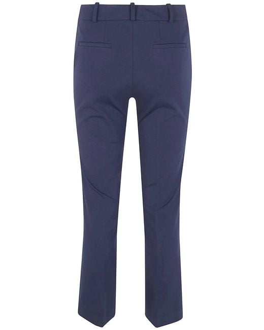 Kiltie Blue "Florette" Milano Stitch Light Flare Trousers