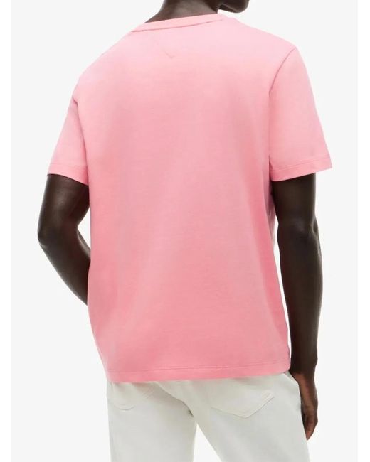 Tommy Hilfiger Pink T-Shirt for men