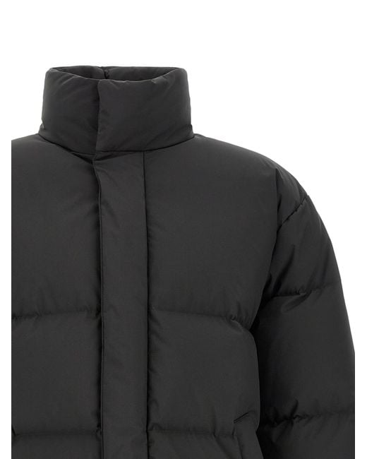 Saint Laurent Black High Neck Down Jacket for men