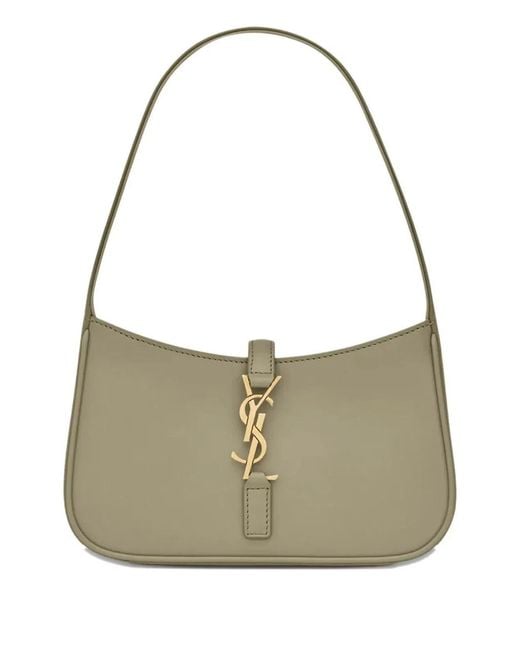 Saint Laurent Metallic Le 5 À 7 Mini Hobo Bag